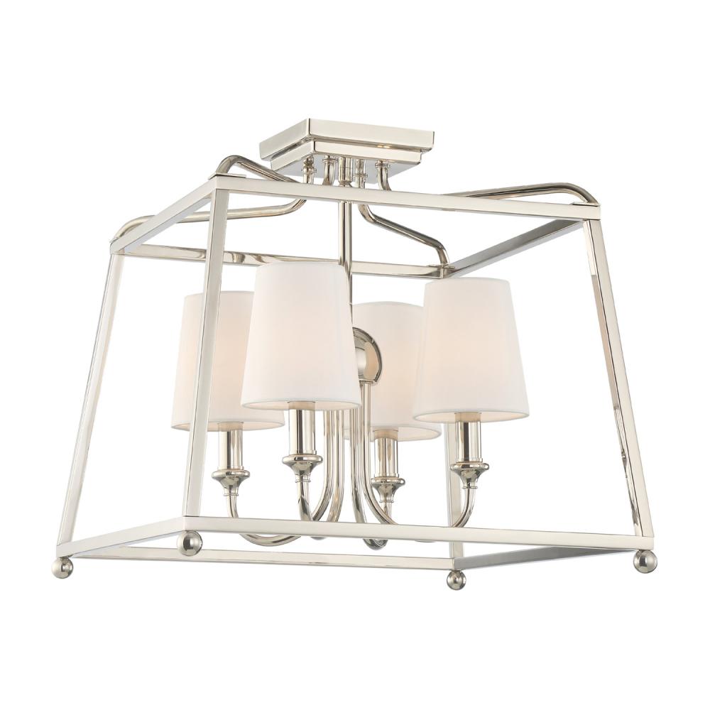 Flush Mounts-Crystorama-2243