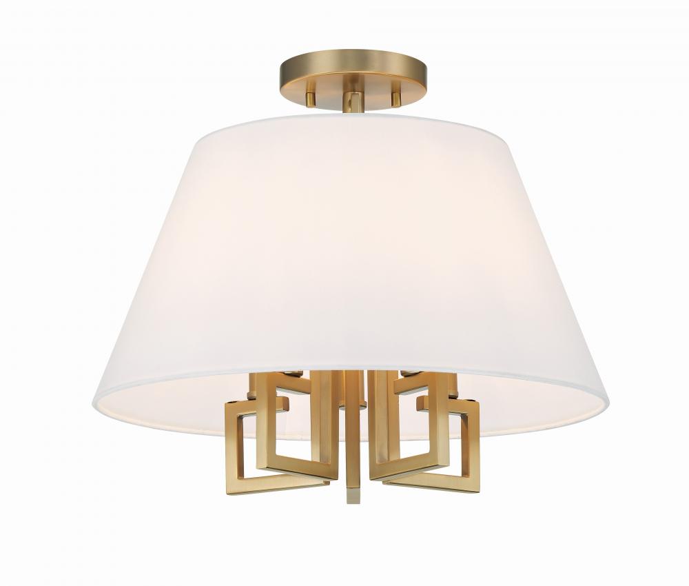 Flush Mounts-Crystorama-2255