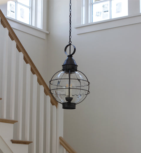Round Onion Outdoor Hanging Lantern 2862