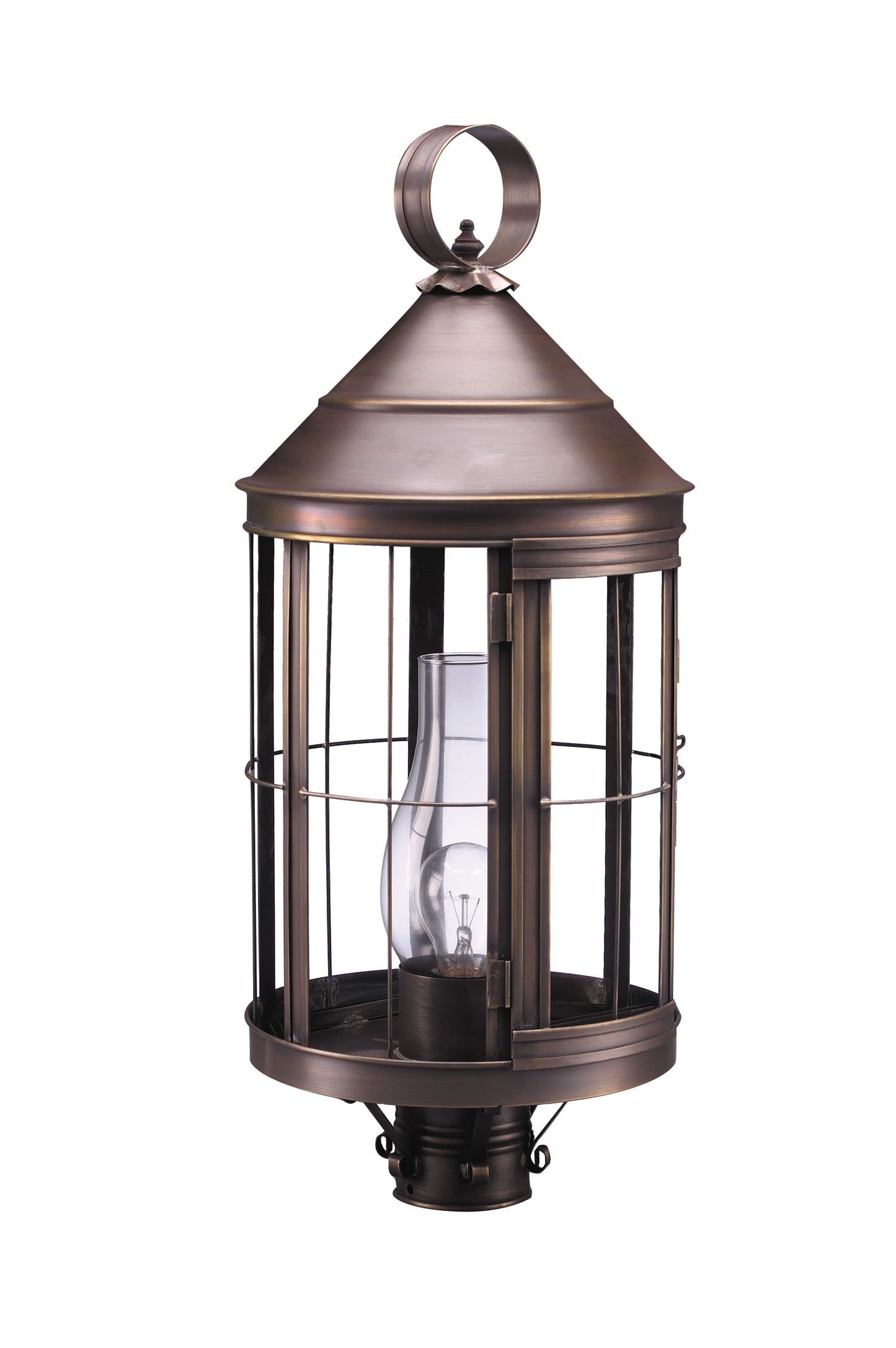 Heal Cone Top Outdoor Post Lantern 3353