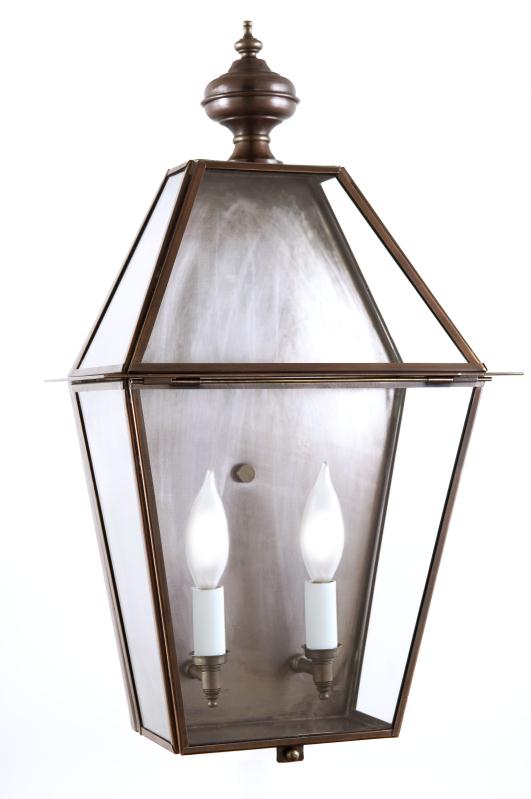 4011-H Essex Medium 9.5"W Outdoor Pocket Wall Lantern with Glass Top