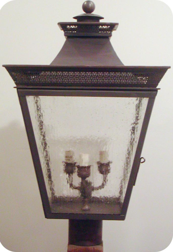 Bernard Outdoor Post Lantern 42512