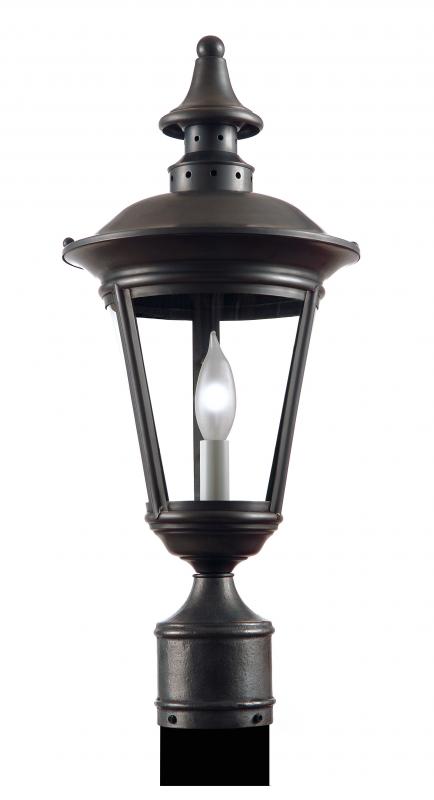 4490 Copenhagen Mini 9"W Outdoor Post/Pier Lantern