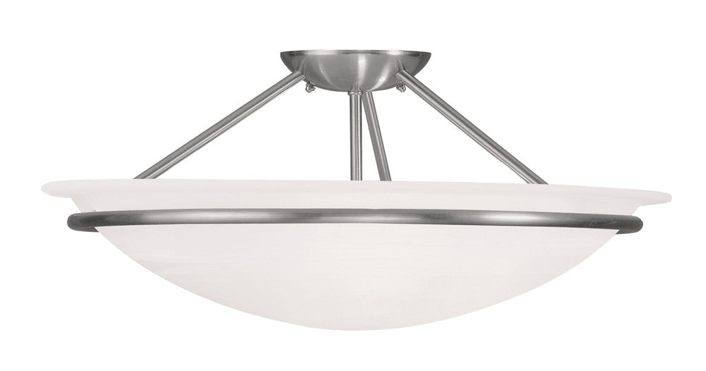 Flush Mounts-Livex Lighting-4825-91