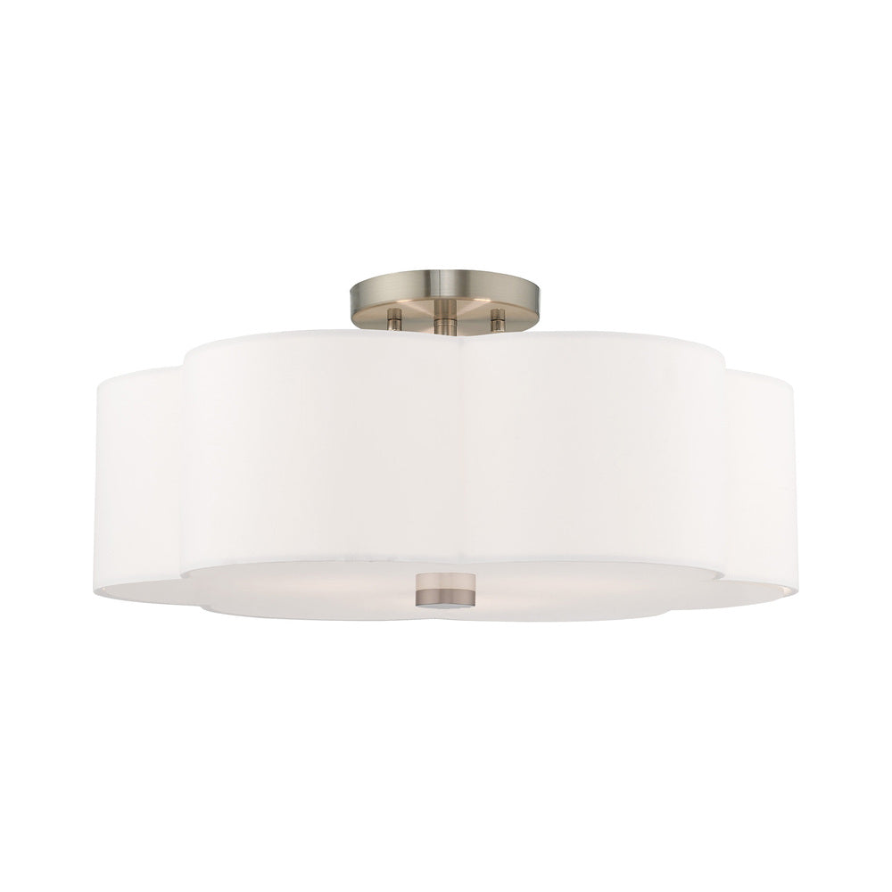 Flush Mounts-Livex Lighting-52154-91