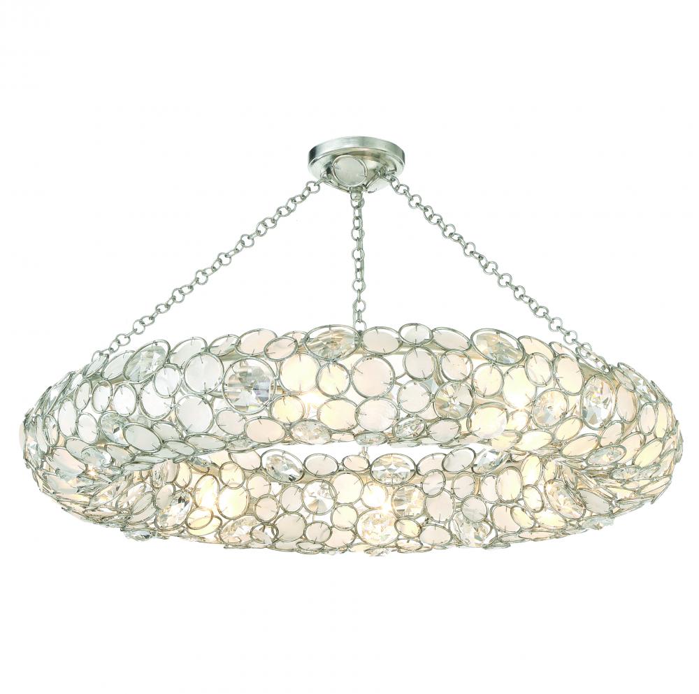 Semi-Flush Mts.-Crystorama-528P
