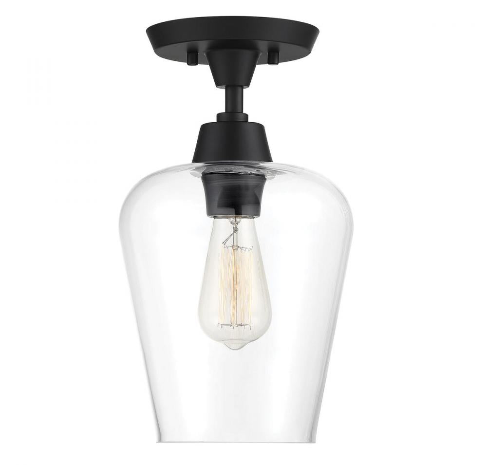 Semi-Flush Mts.-Savoy House-6-4037-1-BK