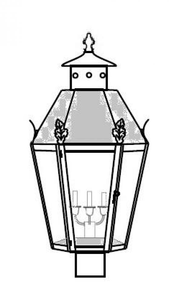 Citadele Outdoor Post Lantern 68422