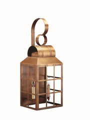 Lynn Culvert Top H Bars Outdoor Wall Lantern 8141