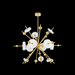 Chandeliers-Hudson Valley-8145-AGB