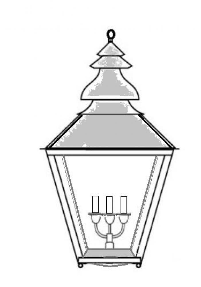 Duke Outdoor Hanging Lantern 84013