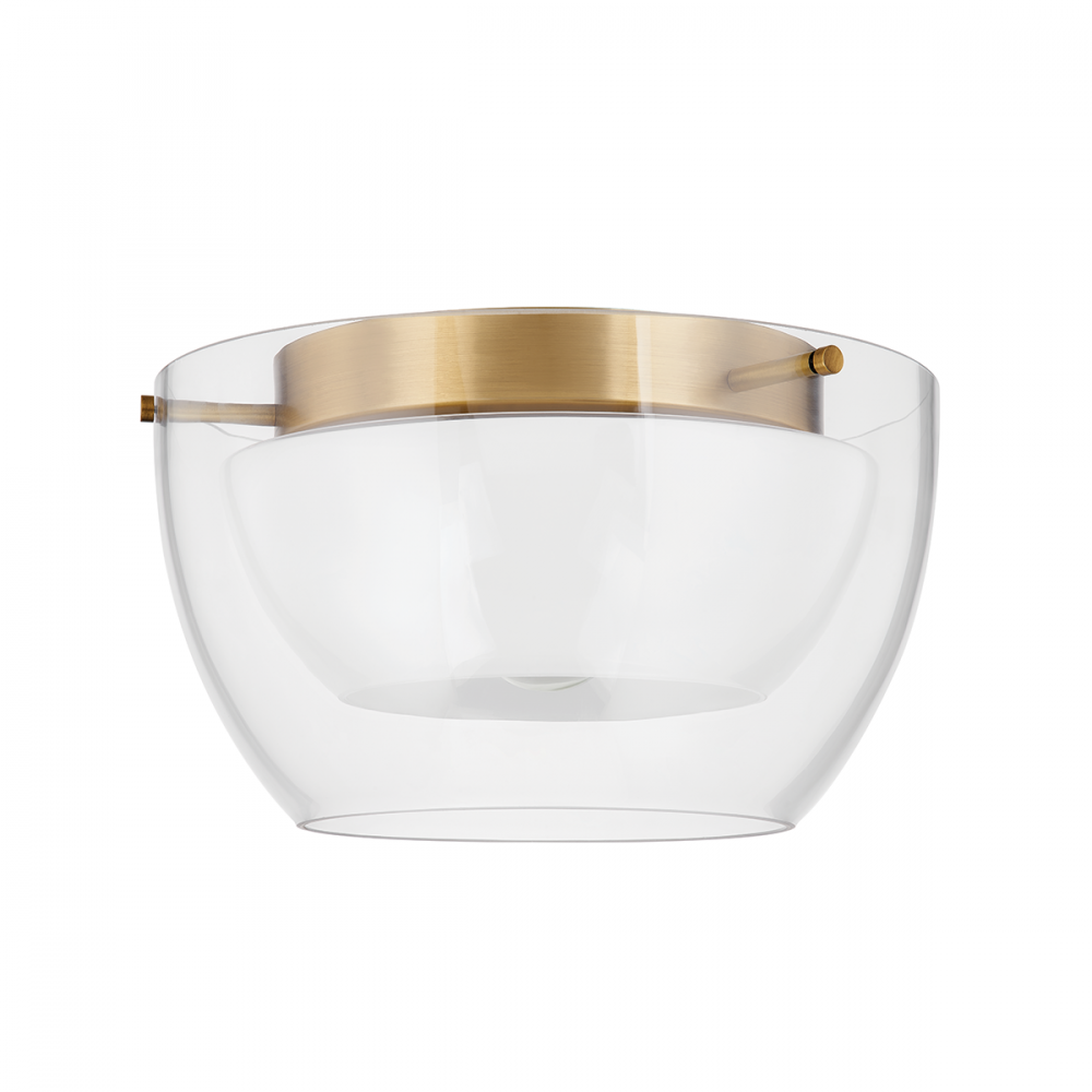 Flush Mounts-Troy-C5114-PBR