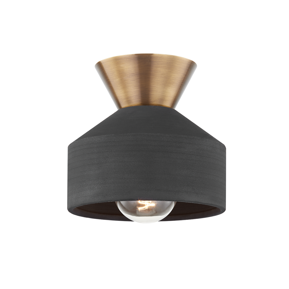 Flush Mounts-Troy-C9808-PBR/CBK