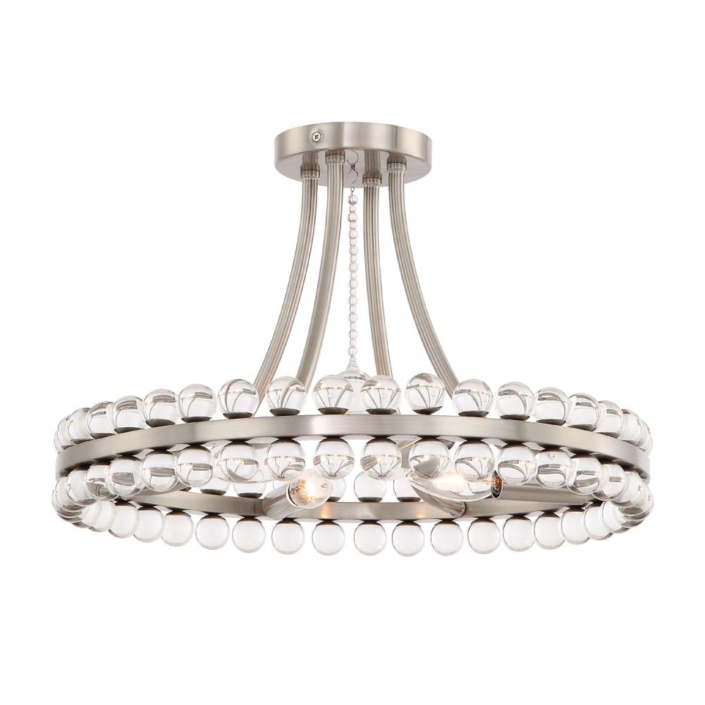 Semi-Flush Mts.-Crystorama-CLO-8894