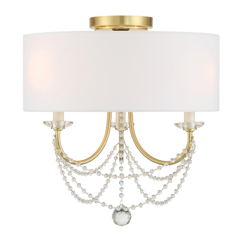Flush Mounts-Crystorama-DEL-90803_Ceiling