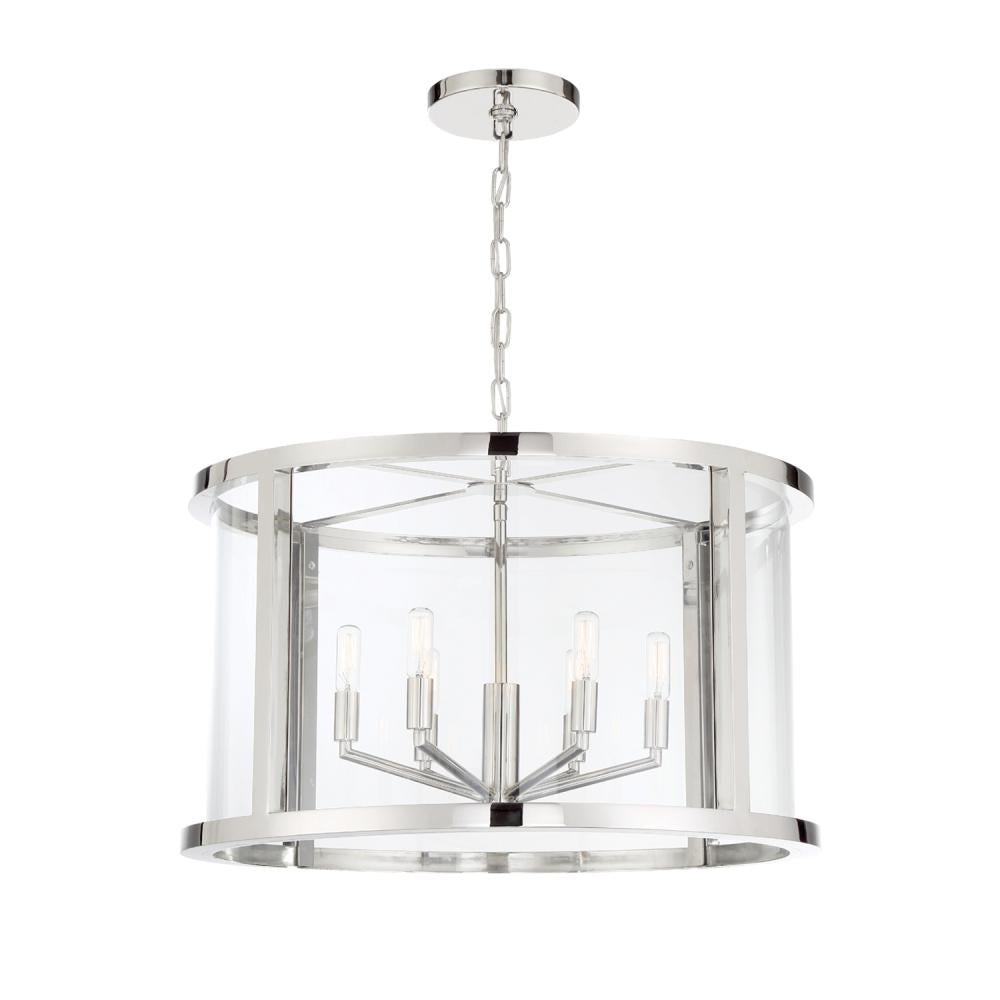 Foyer/Hall Lanterns-Crystorama-DEV-B8066