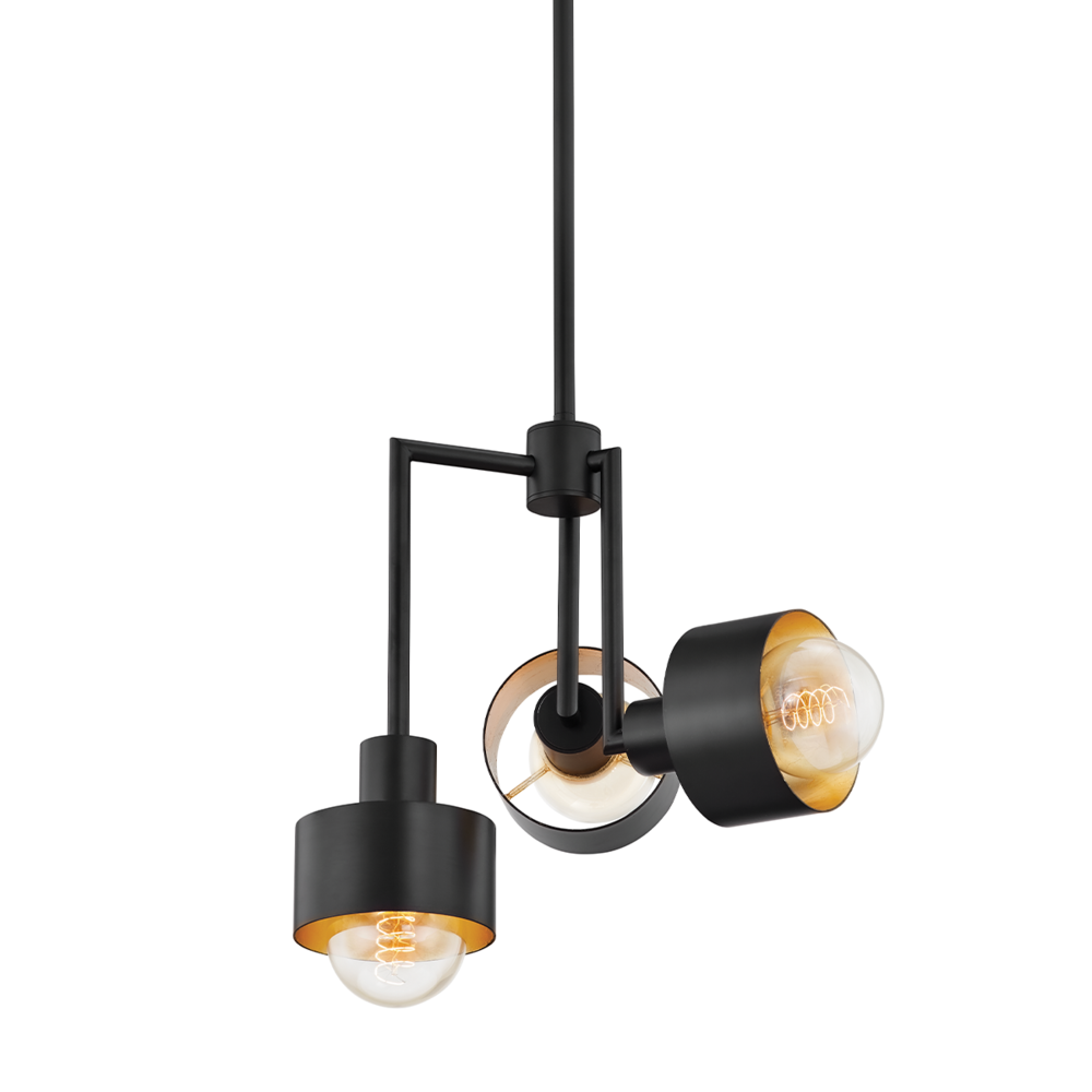 Pendants-Troy-F8716-SBK/GL