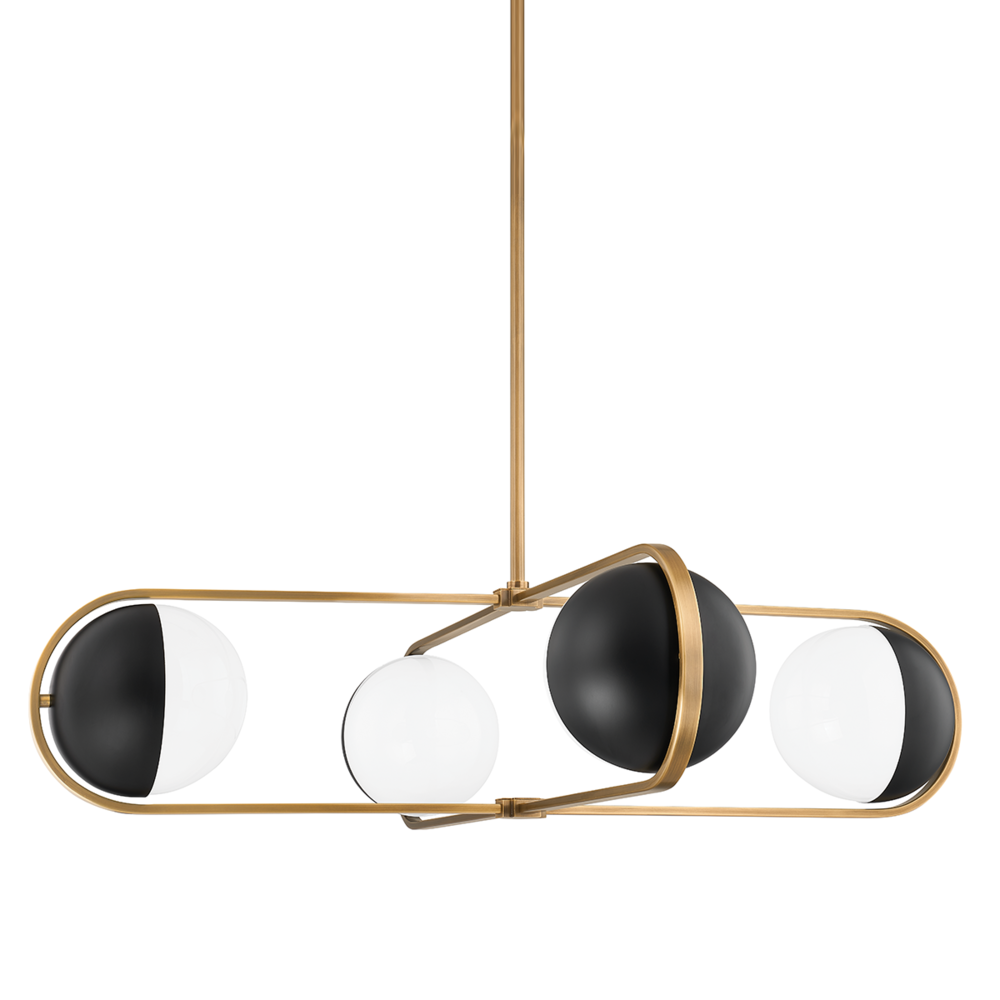 Chandeliers-Troy-F9942-PBR/SBK