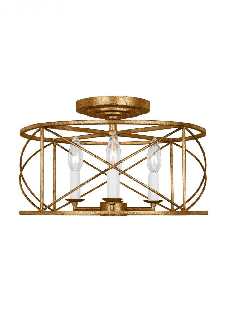 Semi-Flush Mts.-Visual Comfort & Co. Studio Collection-CF1134