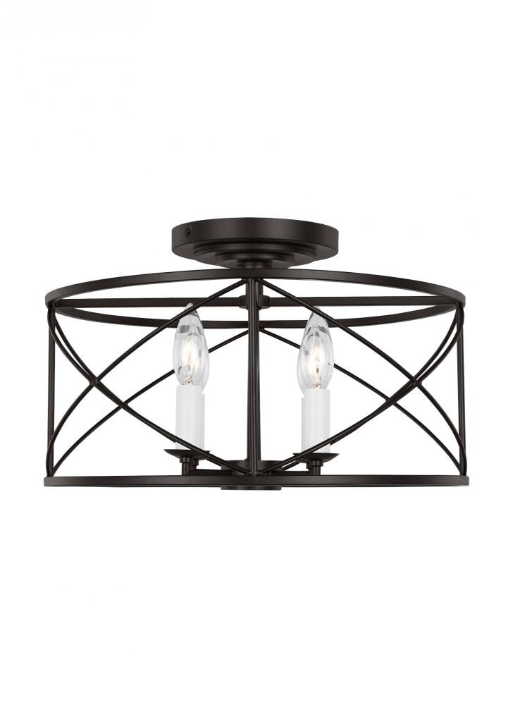 Semi-Flush Mts.-Visual Comfort & Co. Studio Collection-CF1134