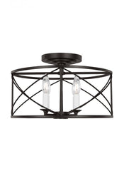 Semi-Flush Mts.-Visual Comfort & Co. Studio Collection-CF1134