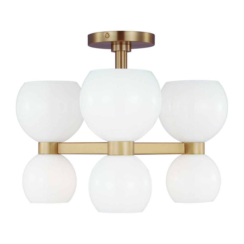 Semi-Flush Mts.-Visual Comfort & Co. Studio Collection-KSF1036