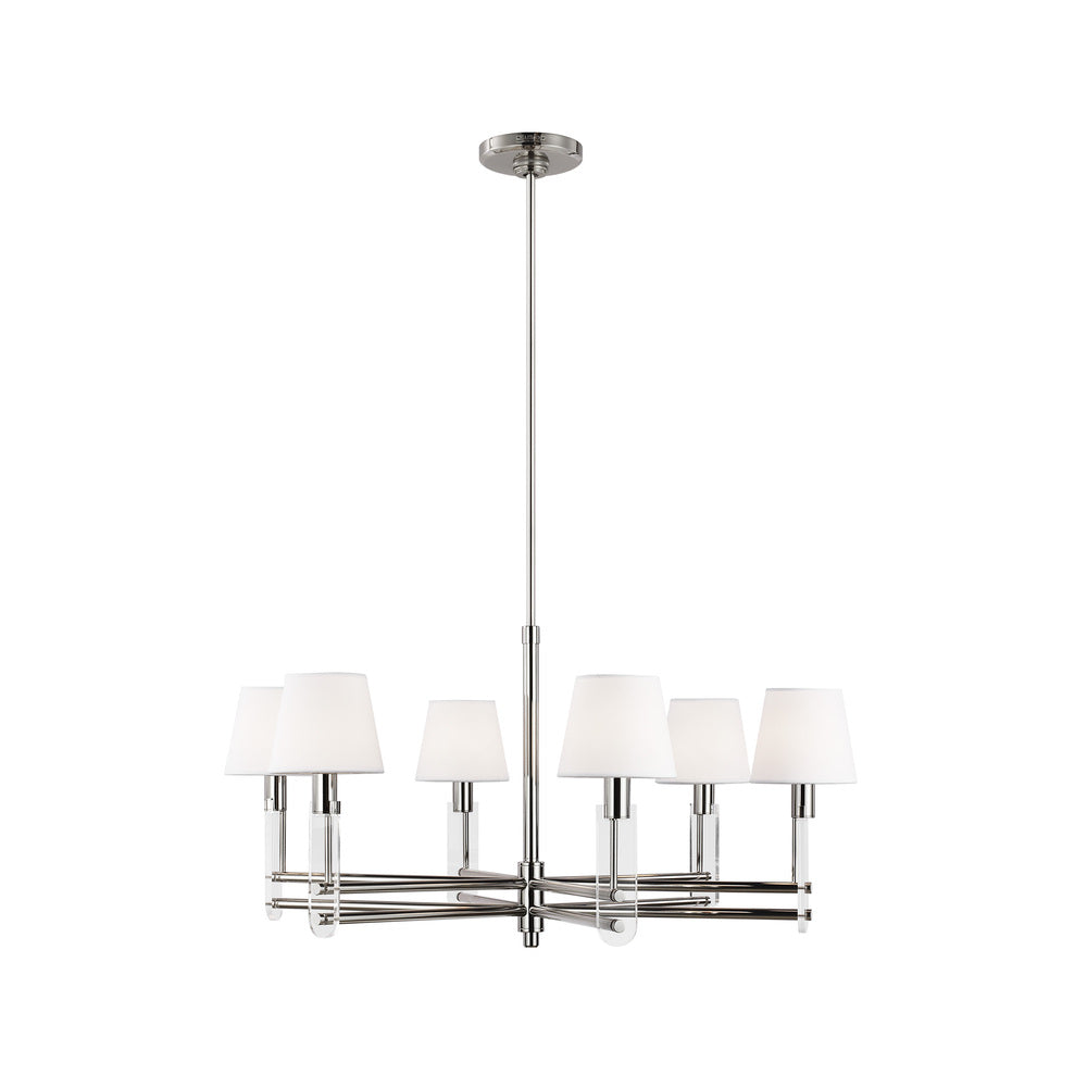 Chandeliers-Visual Comfort & Co. Studio Collection-LC1128PN