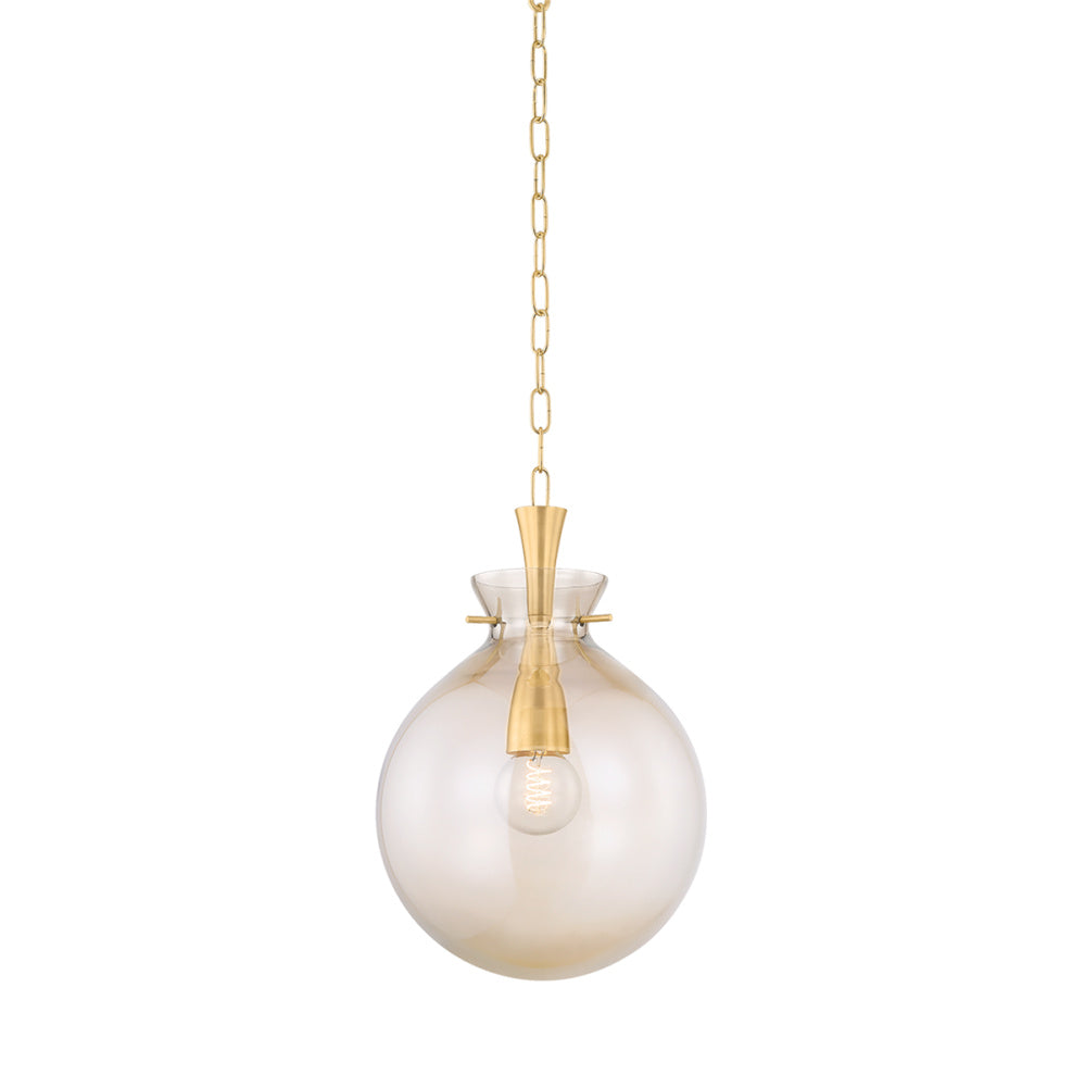 Pendants-Mitzi by Hudson Valley Lighting-H1052701S-AGB