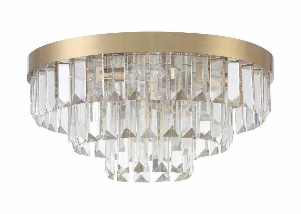 Flush Mounts-Crystorama-HAY-1403