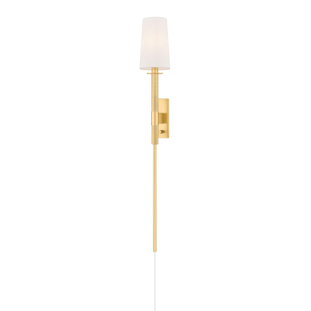 Sconces-Mitzi by Hudson Valley Lighting-HL1067101-AGB