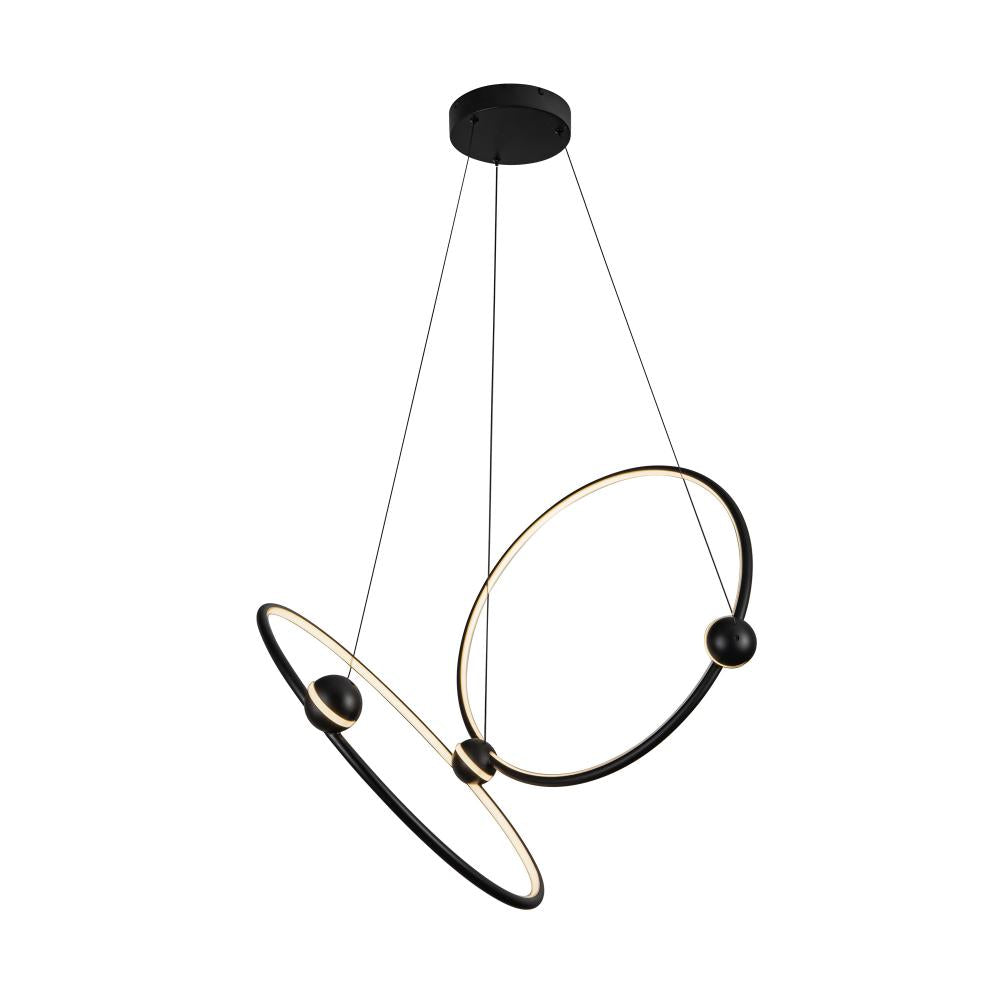 Chandeliers-Kuzco Lighting Inc-CH17702-BK