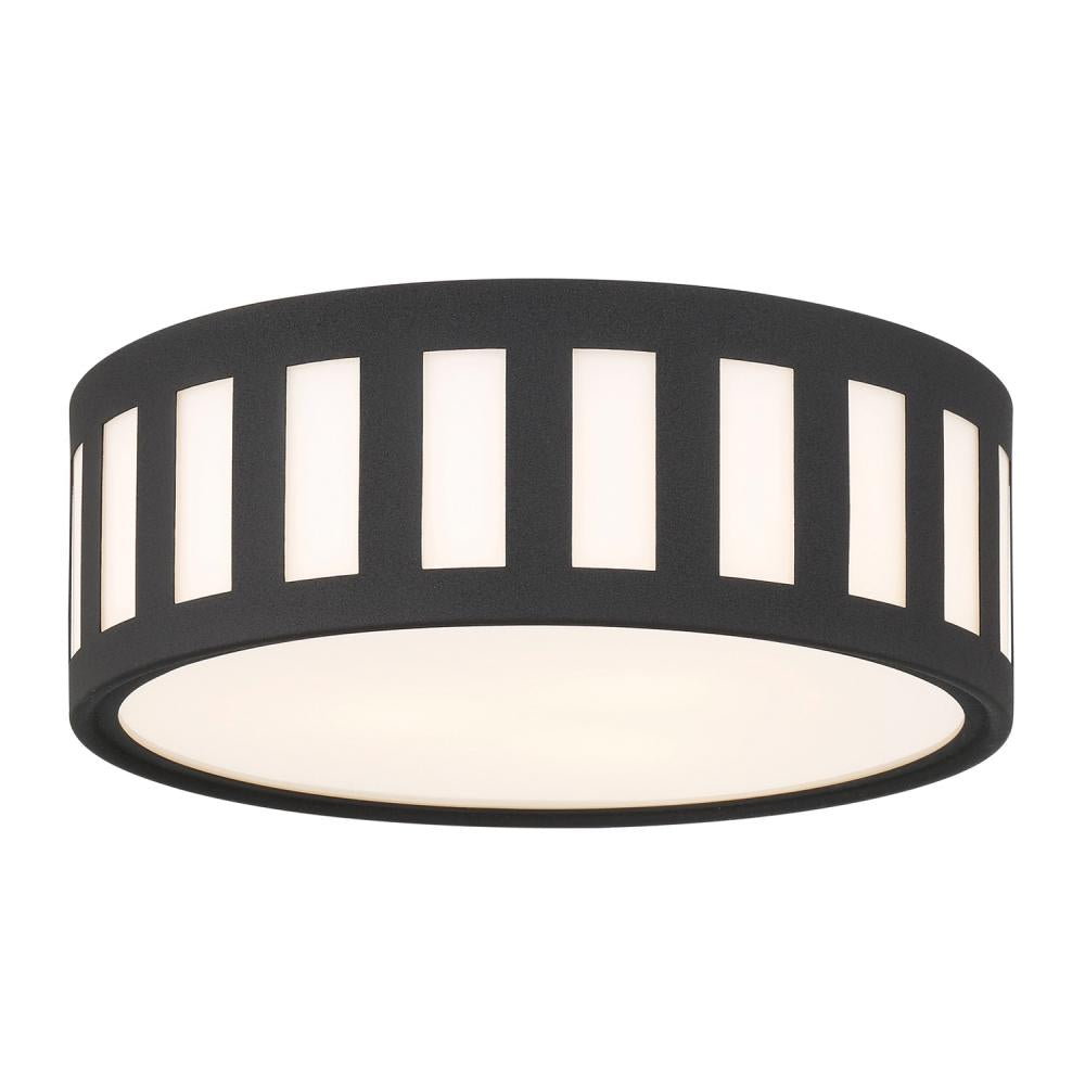 Flush Mounts-Crystorama-KEN-2203