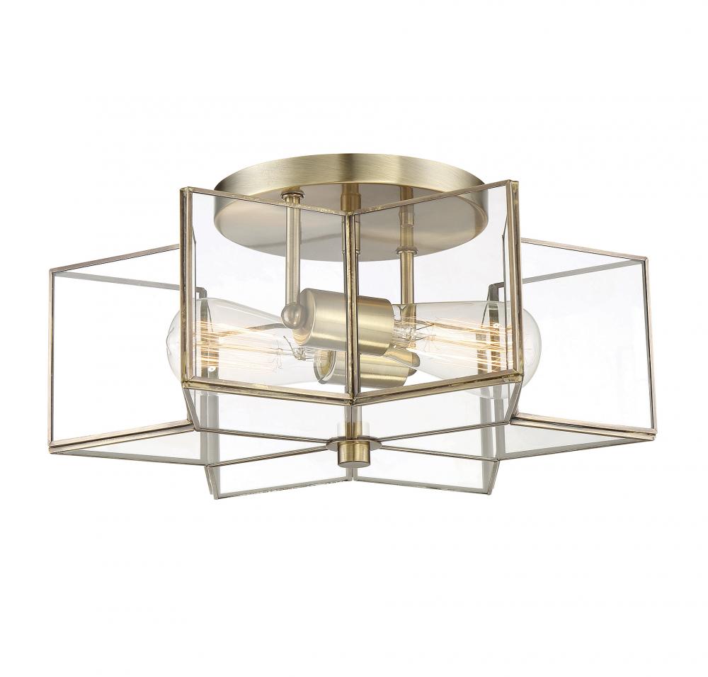Semi-Flush Mts.-Savoy House Meridian-M60021NB