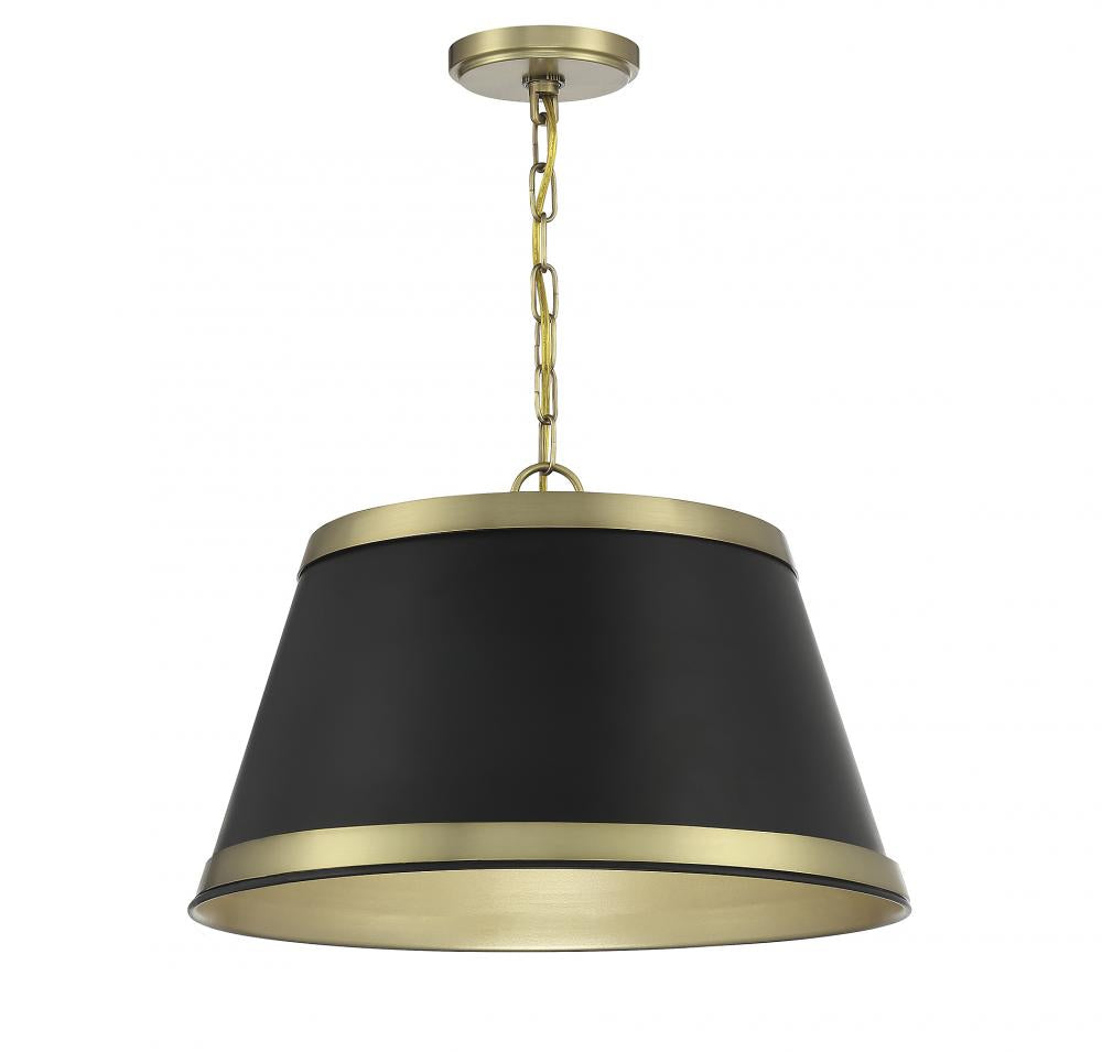 Pendants-Savoy House Meridian-M7013MBKNB