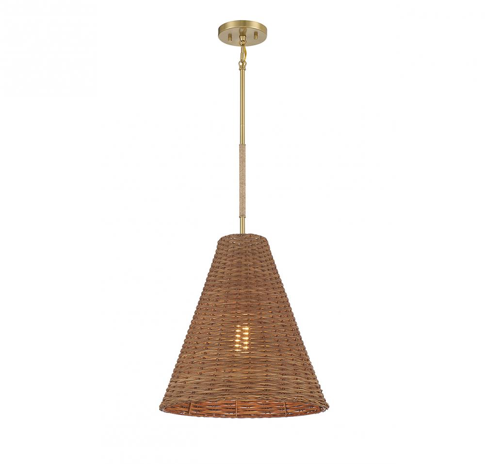 Pendants-Savoy House Meridian-M7036NRNB