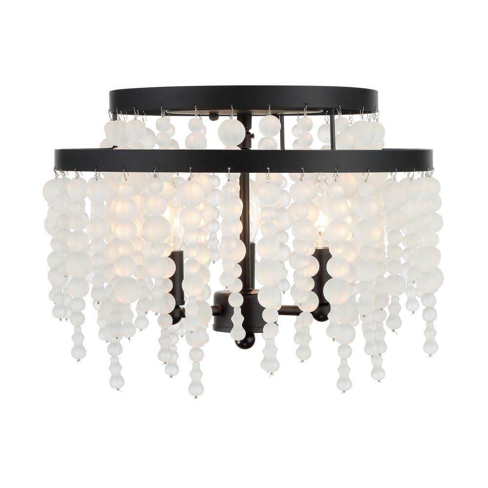 Flush Mounts-Crystorama-POP-A5073
