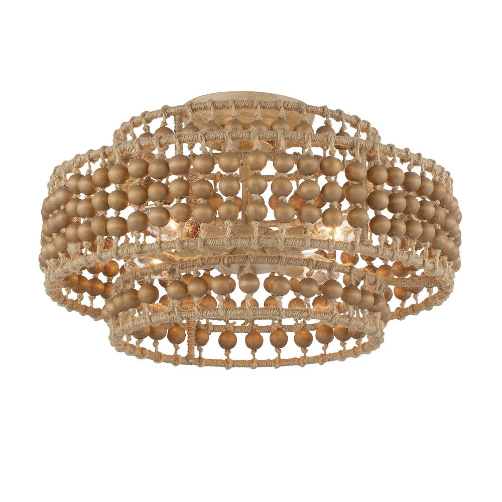 Flush Mounts-Crystorama-SIL-B6003_Ceiling