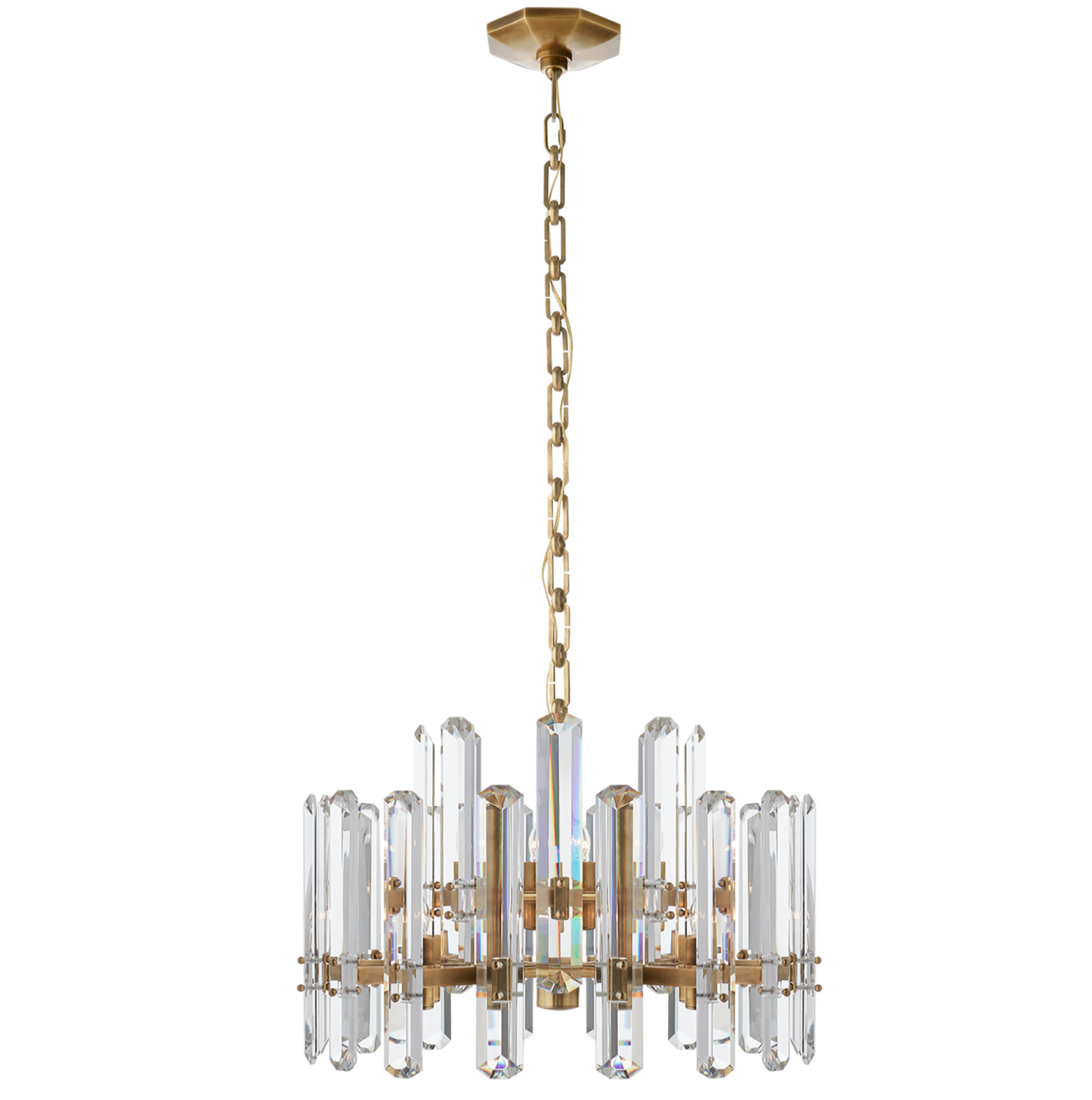 Aerin Bonnington Crystal Chandelier ARN5124 OPEN BOX