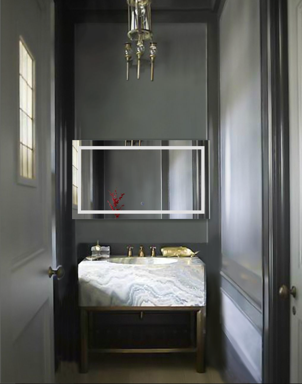 ICON 24 X 42 LED Rectangular Mirror with Defogger