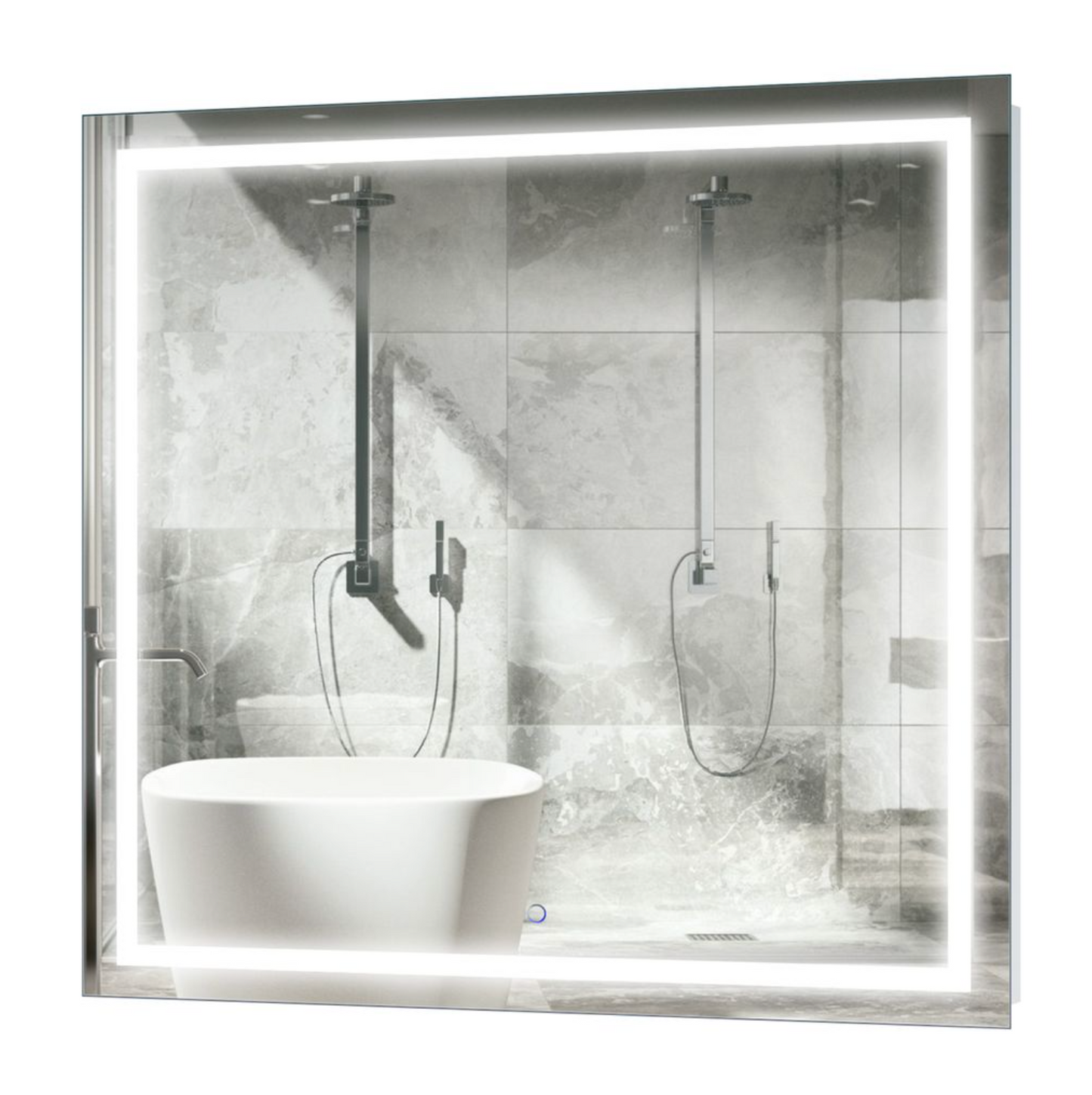ICON 42 X 42 LED Square Mirror with Defogger