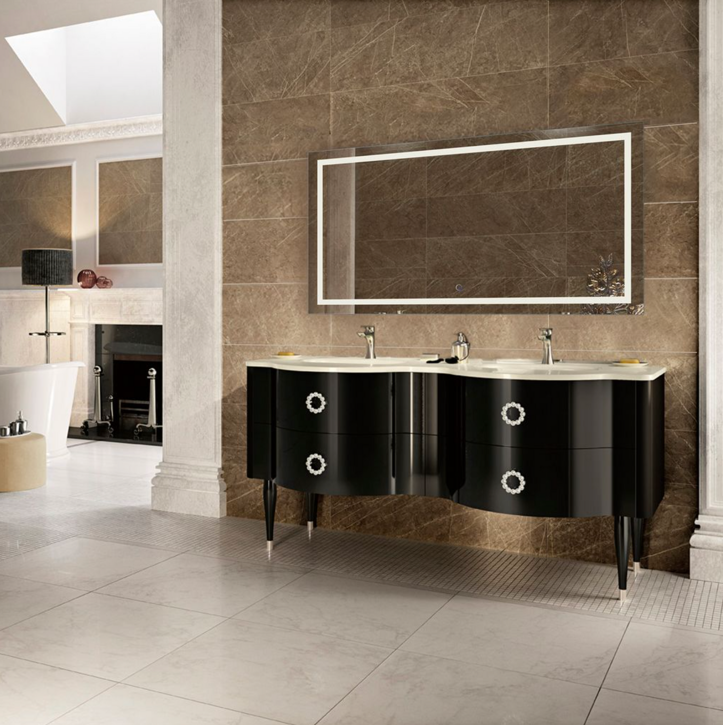 ICON 54 X 24 LED Rectangular Mirror with Defogger
