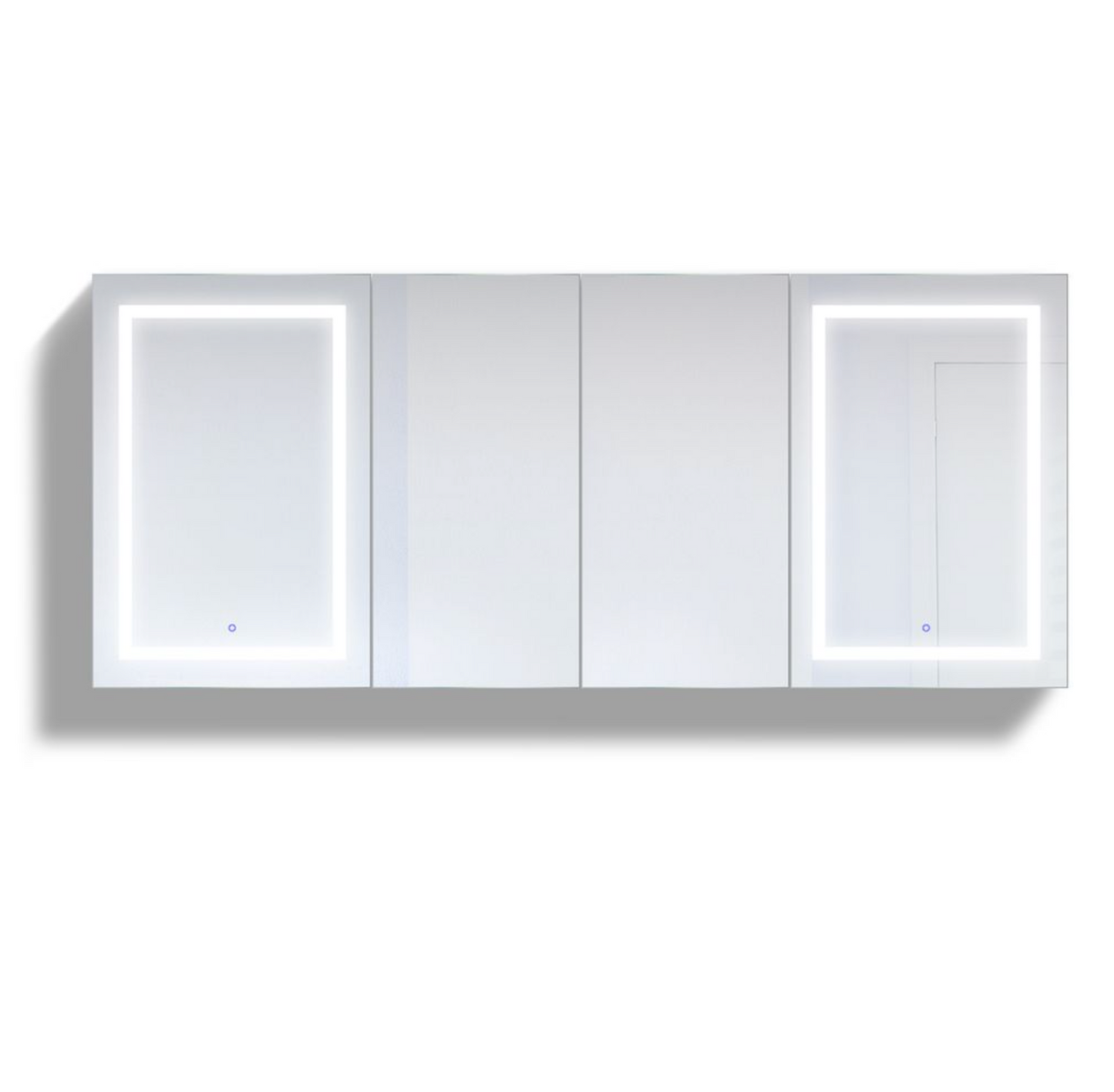 SVANGE 84 X 36 LED Lighted Mirror Medicine Cabinet, Defogger included