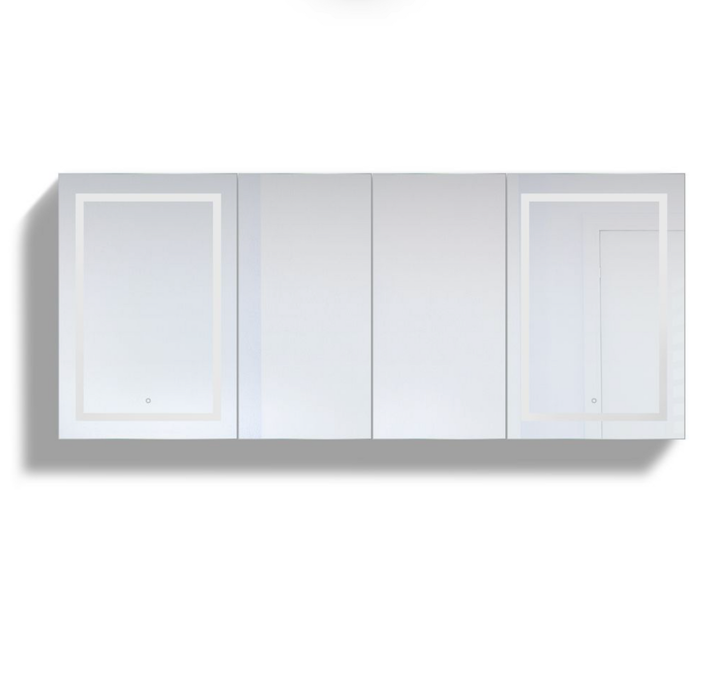 SVANGE 84 X 36 LED Lighted Mirror Medicine Cabinet, Defogger included