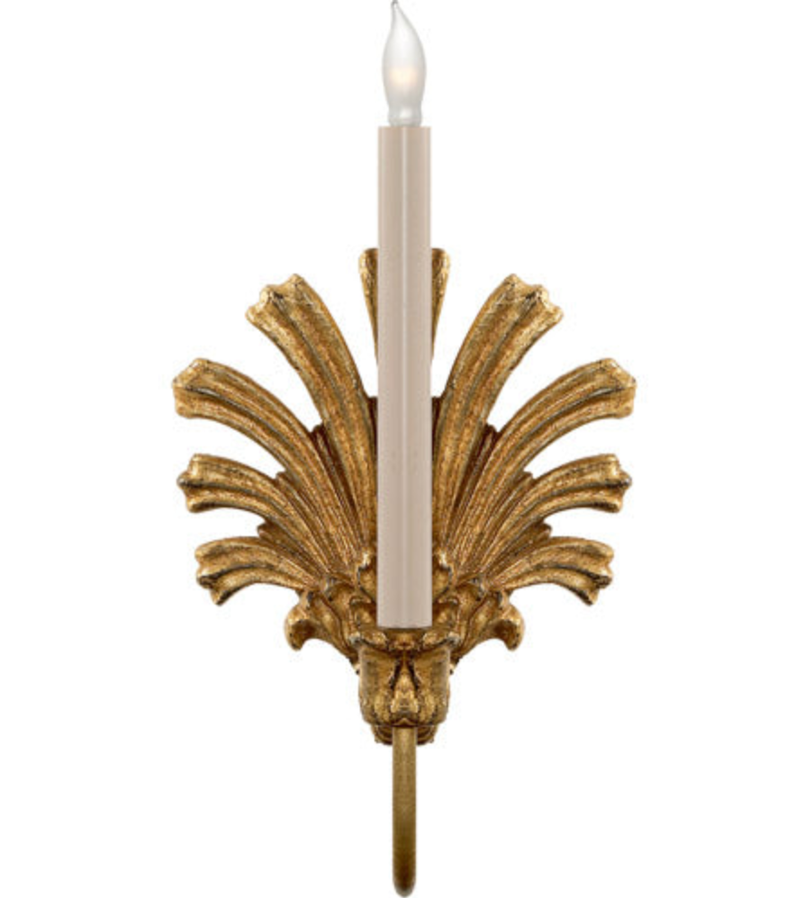 E.F. Chapman Marlborough Single Sconce CHD1125GI OPEN BOX