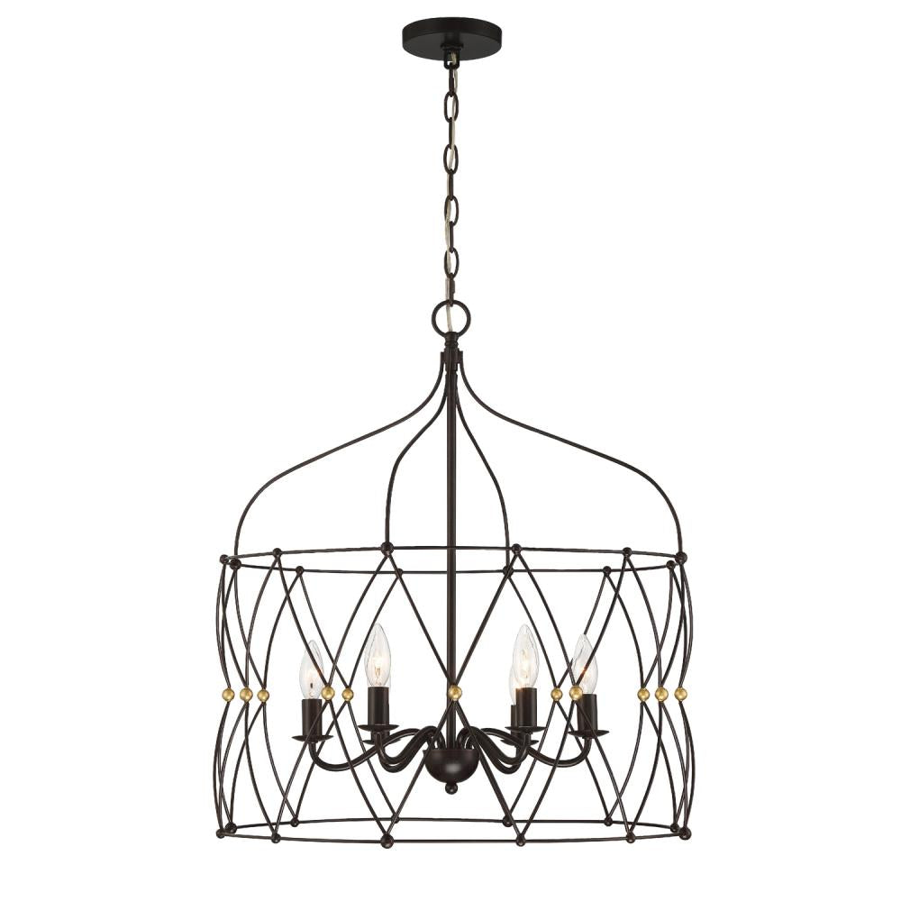Foyer/Hall Lanterns-Crystorama-ZUC-A9035