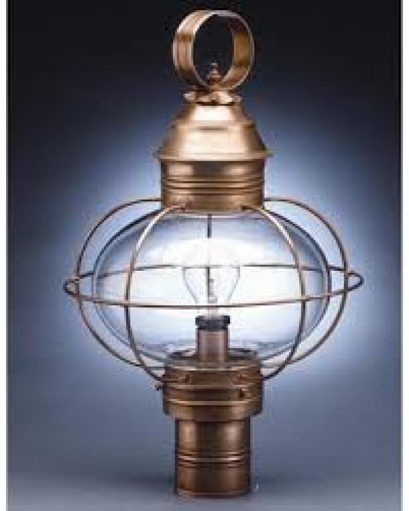 Caged Onion Outdoor Post Lantern 2543 Quickship