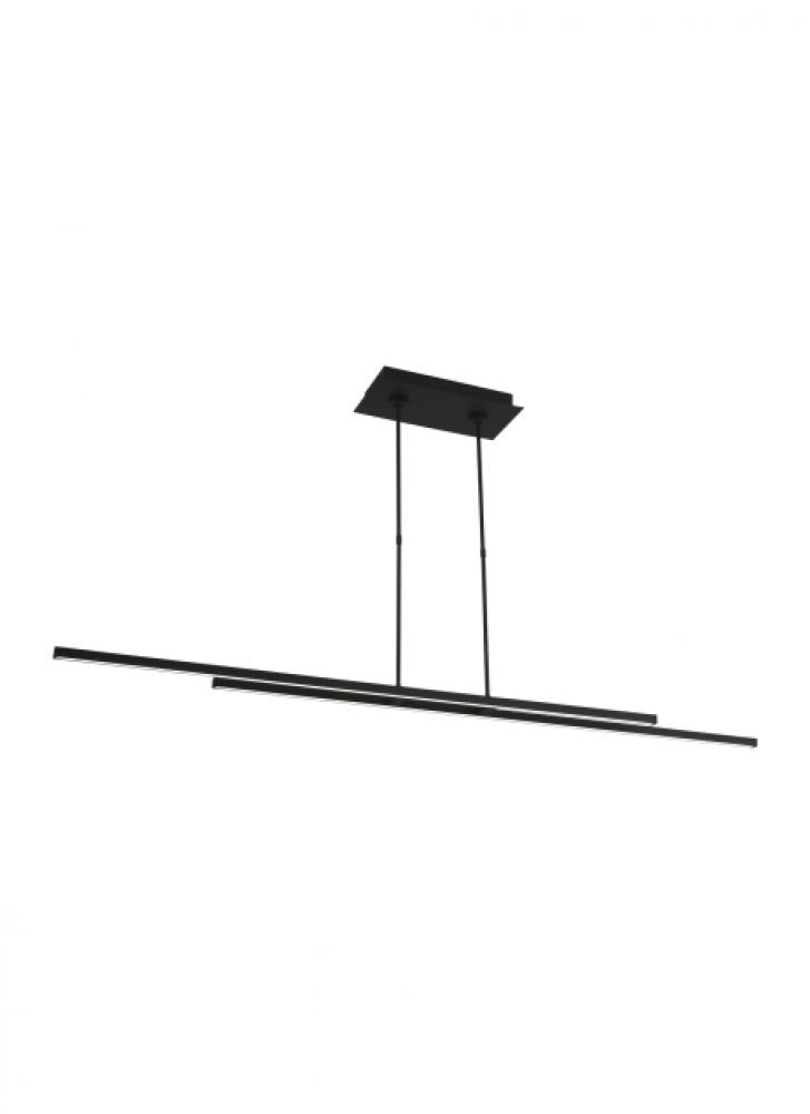 Chandeliers-Visual Comfort & Co. Modern Collection-700LSSTG260-LED927