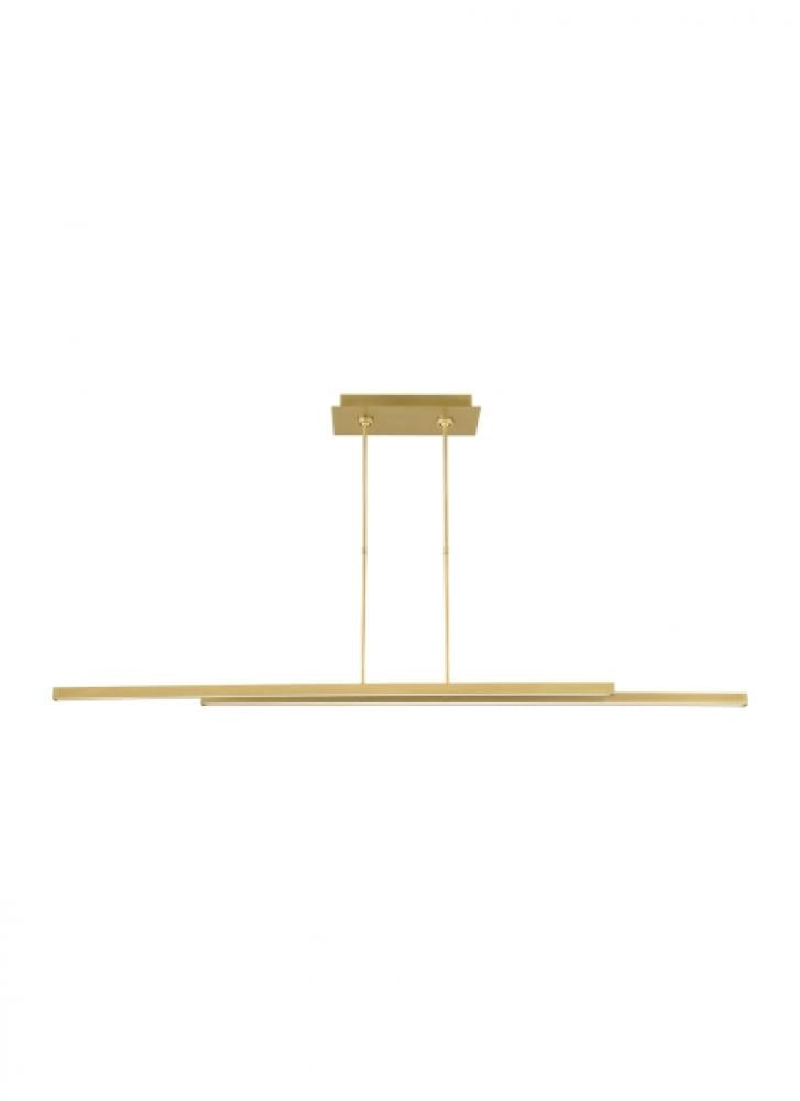 Chandeliers-Visual Comfort & Co. Modern Collection-700LSSTG260-LED927
