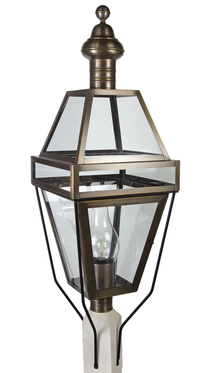 Boston Outdoor Post Lantern with Chimney 1253