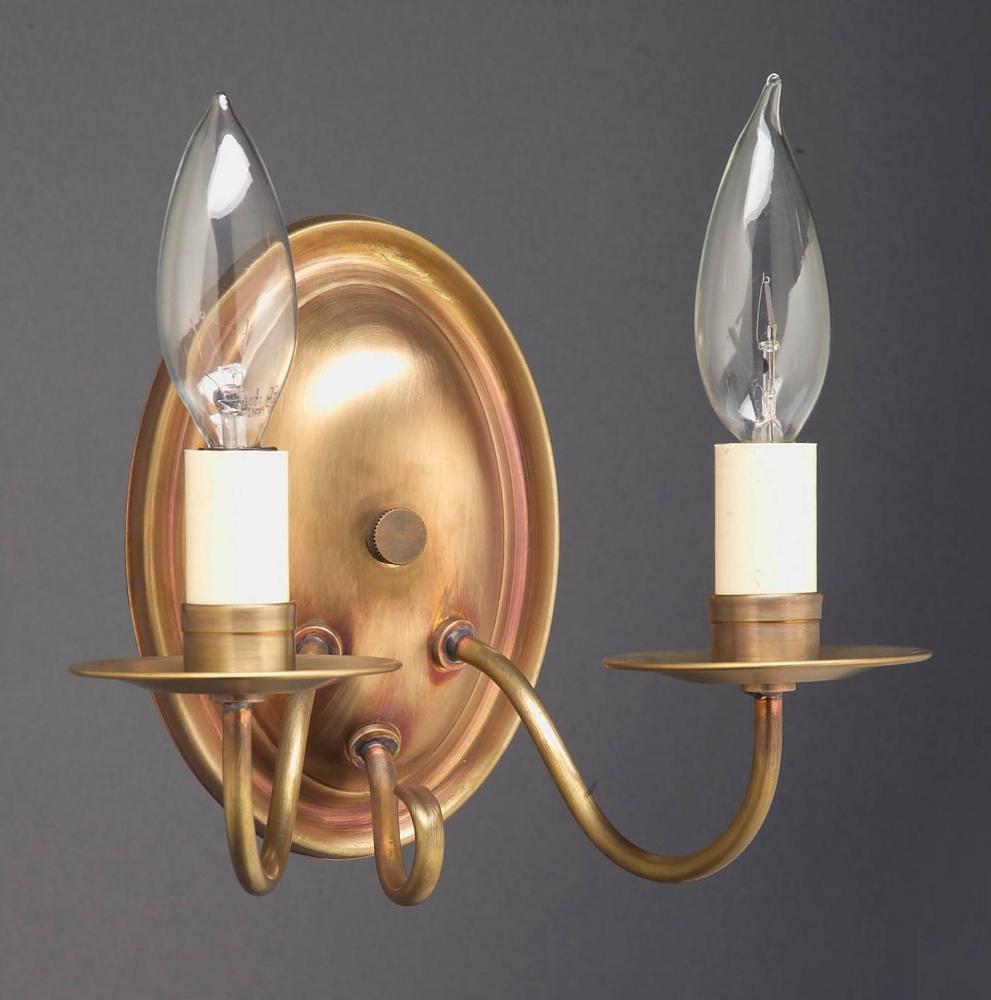 Wall Sconce 2 J-Arm 129